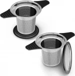 Reinmoson 2 Pack Tea Strainers for Loose Tea Single Cup