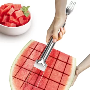 Reinmoson Watermelon Fork Cutter Slicer Tool